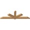 Ekena Millwork Kennewick Timber Gable Bracket, Western Red Cedar, 84"W x 28"H x 3 1/2"D x 5 1/2"F, 8/12 Pitch GBW084X28X0406KEN00SWR - alternate 4